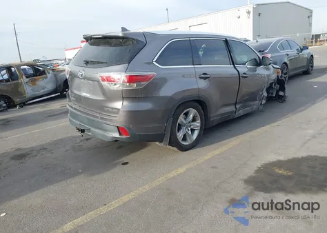 2016 Toyota Highlander Limited V6 из США, поврежденный, VIN 5TDDKRFHXGS321094